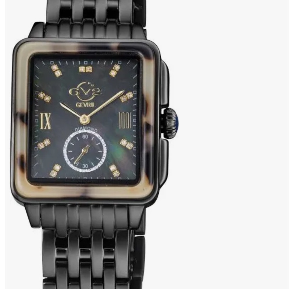 Gevril Black Women's Watch - Picture 6 of 8
